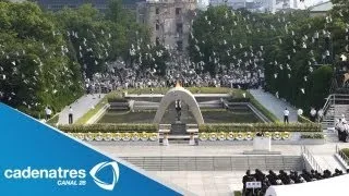 Hiroshima conmemora el 68 aniversario del bombardeo atómico