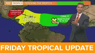 Friday tropical update: 2 systems in Atlantic