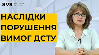 Які ризики очікують підприємство за недотримання вимог ДСТУ?