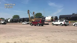 Train Derailment in Dakota City, Nebraska: June 29, 2021