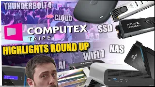 COMPUTEX 2023 Round Up – NAS, WiFi 7, SSD, Thunderbolt 4, HDD, Synology, QNAP and MORE!