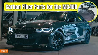 Carbon Fiber Spoiler + New Lip & Wing Mirrors for the BMW M340i! (BUILD UPDATE) | Project M340i