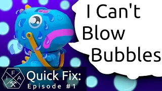 No Bubbles? Broken Bubble Machine Fix: Quick Fix Episode 1: