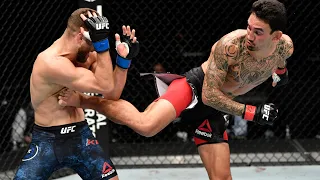 Max Holloway vs. Calvin Kattar Highlights  (1080p) | UFC on ABC