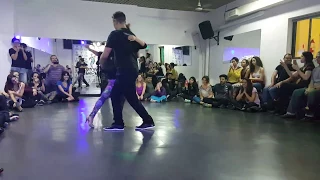 Fabiano Vivas e Kelly Reis - Demo de Samba de Gafieira em Buenos Aires