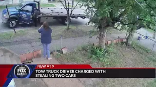 Tow truck driver nabbed in car thefts with help of bold resident