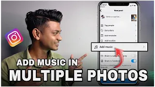 How To Add Music To Instagram Post With Multiple Photos ( 3 Tricks ) 😍