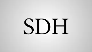 What Does "SDH" Stand For?