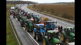 Бельгія-Франція: протест фермерів BELGIUM - France: FARMERS PROTEST