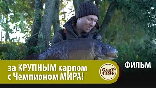 ОХОТА за КРУПНЫМ карпом с ЧЕМПИОНОМ МИРА! ФИЛЬМ