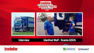 Scania 650S M. Wolf – Mooiste Truck van Nederland 2021