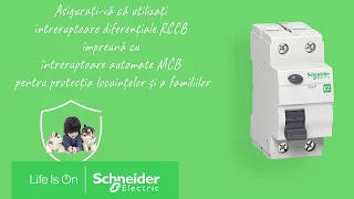 Acti9 RCD: Alegerea protectiei diferentiale | Schneider Electric