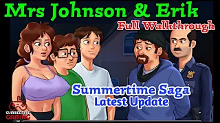 Mrs Johnson & Erik Full Walkthrough | Summertime saga 0.20.1 | Complete Storyline