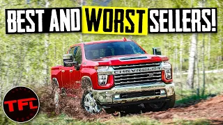 These Are the BEST and WORST Selling Trucks in America Right Now!