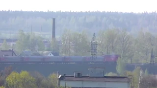 28.04.19 Поезд памяти Санкт-Петербург-Калининград  приехал в Полоцк