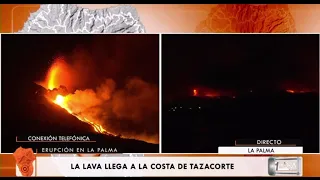 LA LAVA LLEGA AL MAR 🌋VOLCÁN CUMBRE VIEJA, LA PALMA 2021