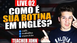 Como falar sua ROTINA em INGLÊS, monte sua rotina de um jeito simples e eficiente