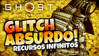 GHOST OF TSUSHIMA - GLITCH DOS SUPRIMENTOS INFINITOS