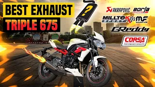 Triumph Street Triple 675 Exhaust Sound 🔥 Review,Mods,Upgrade,SC Project,Akrapovic,LeoVince,Mivv+