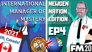 FM20 Newgen Nation Let's Play EP4 - Oh, Canada! - Football Manager 2020