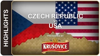 USA sinks CZE in shoot-out | Czech Republic-USA HL | #IIHFWorlds 2016