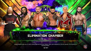 WWE 2K23: Elimination Chamber match in WWE 2K23!!!! @WWE @WWEGames