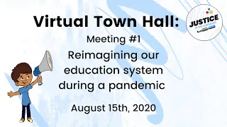 Virtual Town Hall Series: Meeting #1