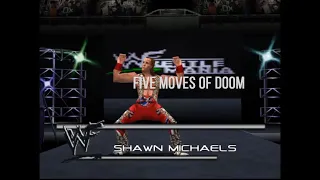 WWF No Mercy "Five Moves of Doom" GS Mod Hack Shawn Michaels HBK Sequence