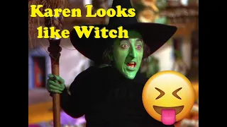 KARENS CAUGHT ON CAMERA #13 - Karen looks Like a Witch