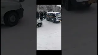 Accident on fresh snow😱 🌨️ Ladakh Kargil #shorts #iamladakh