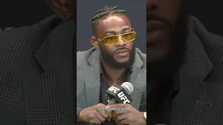 Controversial post fight press conference by Aljamain Sterling!