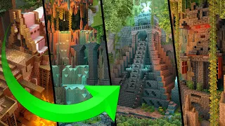 Minecraft 1.18 EPIC Lush Cave Transformation!