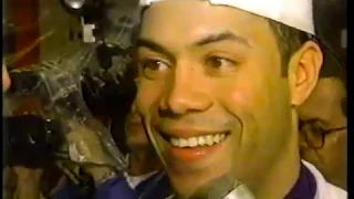 1993 Toronto Blue Jays World Series Championship post game celebrations, interviews, news coverage