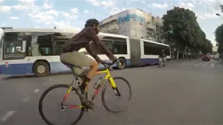 🚲Riding a fixie in Tel Aviv