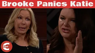 Bold and the Beautiful Spoilers: Brooke Deciphers Katie's Clue about Bill that Causes Panic