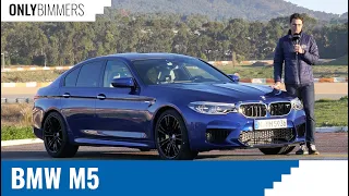 BMW M5 performance REVIEW with racetrack 5-Series M 2019 - OnlyBimmers BMW reviews