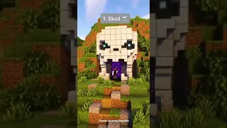 Minecraft: 4 Nether Portal Designs  | #shorts