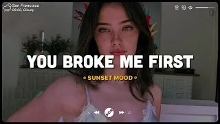 You Broke Me First, Say It Right ♫ English Sad Song Playlist ♫ Acoustic Cover Of Popular TikTok Song