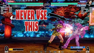 KOF XV: O.SHERMIE - Never Use 214A In a Combo!