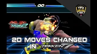 20 MOVES CHANGED // TAKEN OUT OF TEKKEN 7