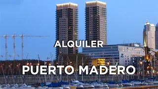 Alquiler departamento de 2 dormitorios semi amoblado en Puerto Madero Torre River View