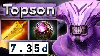 Мид Войд от Топсона, не повторяйте у себя в пабликах! - Topson Faceless Void 7.35 DOTA 2