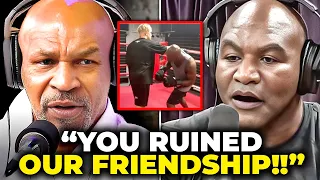 Mike Tyson LOSES IT On Evander Holyfield For Training Jake Paul To Fight Against Him