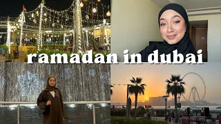 Dubai in Ramadan: gold shopping, global village, beach walks