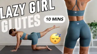 10 MIN GLUTES | No Jumping, Low Impact - LAZY GIRL WORKOUT