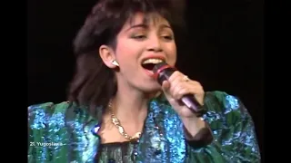 21. Yugoslavia 🇭🇷 | Srebrna Krila - Mangup | Eurovision Song Contest 1988