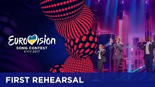 Robin Bengtsson - I Can't Go On (Sweden) First Rehearsal in Kyiv