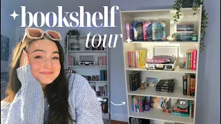 bookshelf tour ✧ | organized my first bookshelf!!