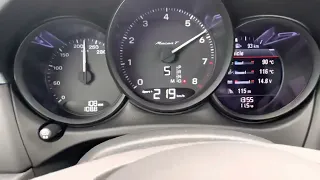 Porsche Macan T 2023 acceleration 0-200 km/h