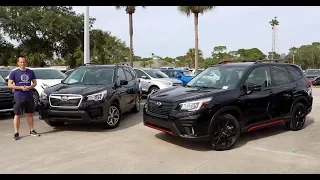 Why BUY the  2019 Subaru Forester Sport over the Forester Premium?